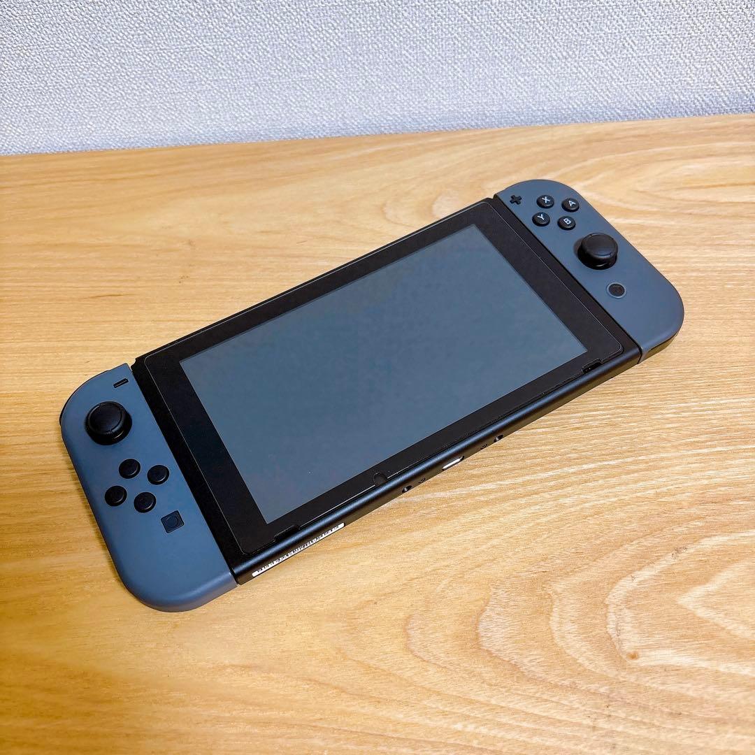 【未使用に近い】 バッテリー強化型 Nintendo Switch 本体 グレー