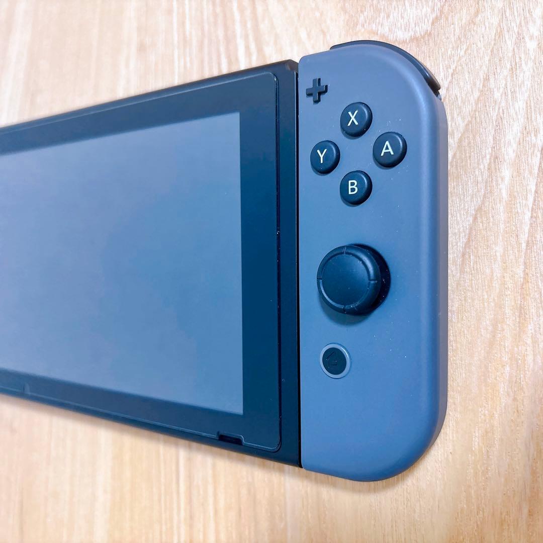 【未使用に近い】 バッテリー強化型 Nintendo Switch 本体 グレー