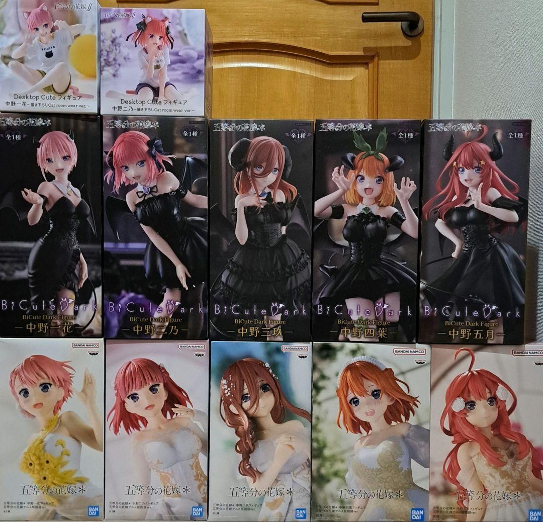 五等分の花嫁】 プライズ フィギュア まとめ売り 12体 - メルカリ