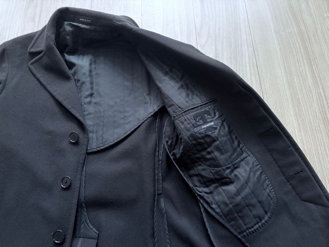 限定】TAGLIATORE アルスターコート THOMAS ダークネイビー48