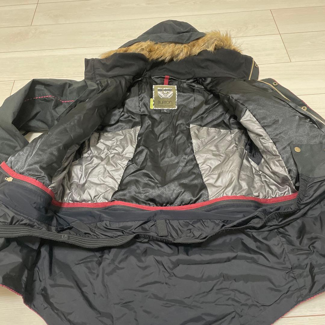 BURTON ジャケット スノーボード L 黒 お値下げの通販はau PAY