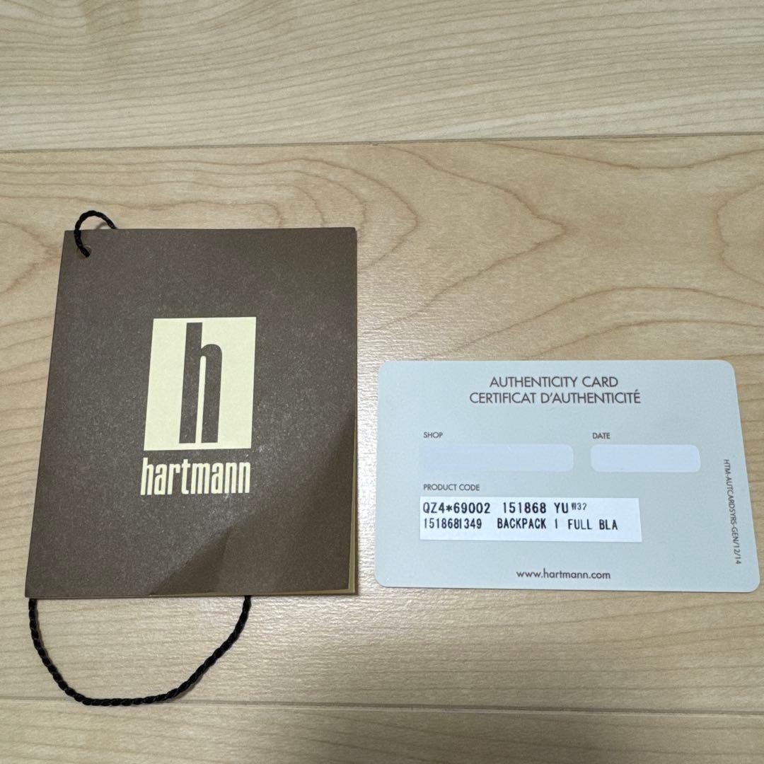 Hartmannリュック アルヴァーノ ALVERNO バックパック