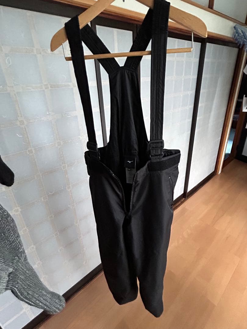 美品Mizuno 子供スキーウェア160 レッド/ブラック