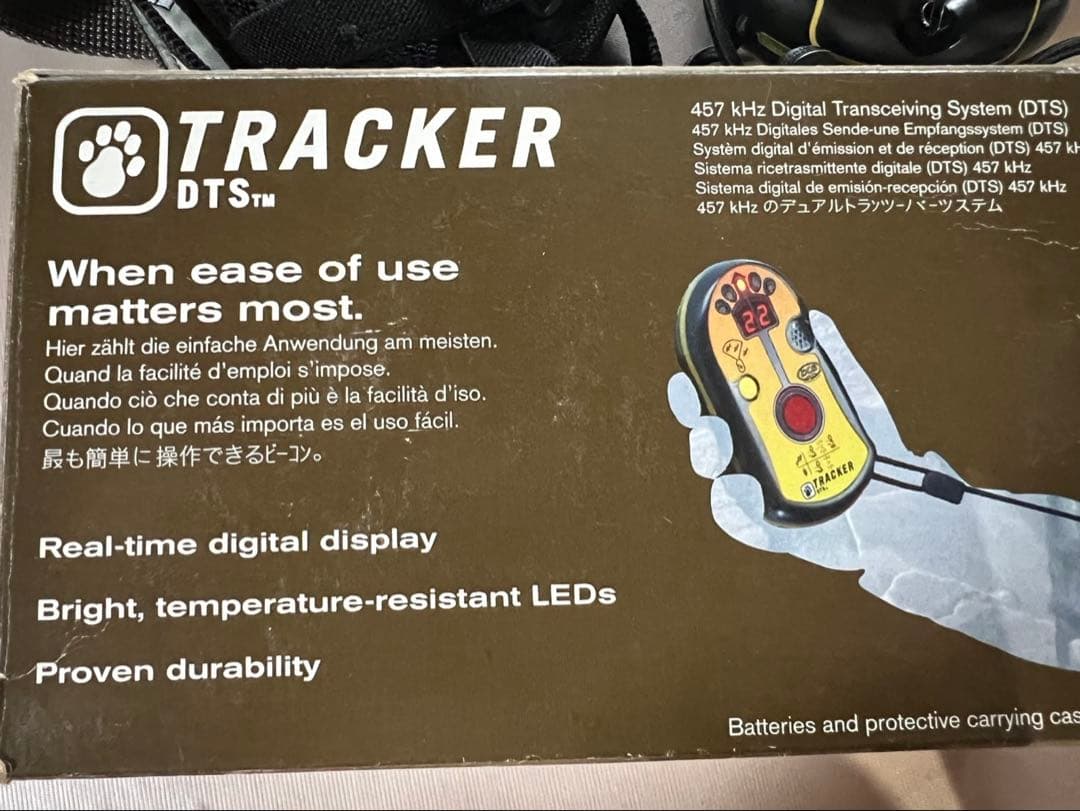 【中古】bca トラッカーDTS アバランチビーコン 雪崩 バックカントリー