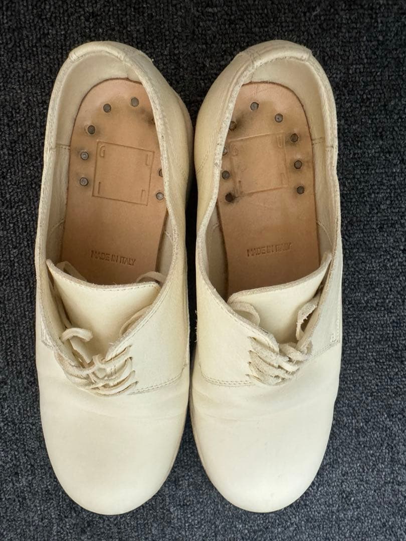 GUIDI　グイディ　シューズ　靴　ホワイト　白色　size39