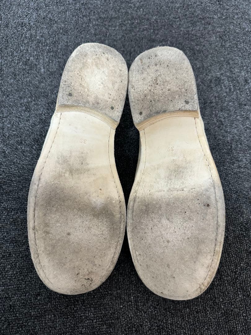 GUIDI　グイディ　シューズ　靴　ホワイト　白色　size39