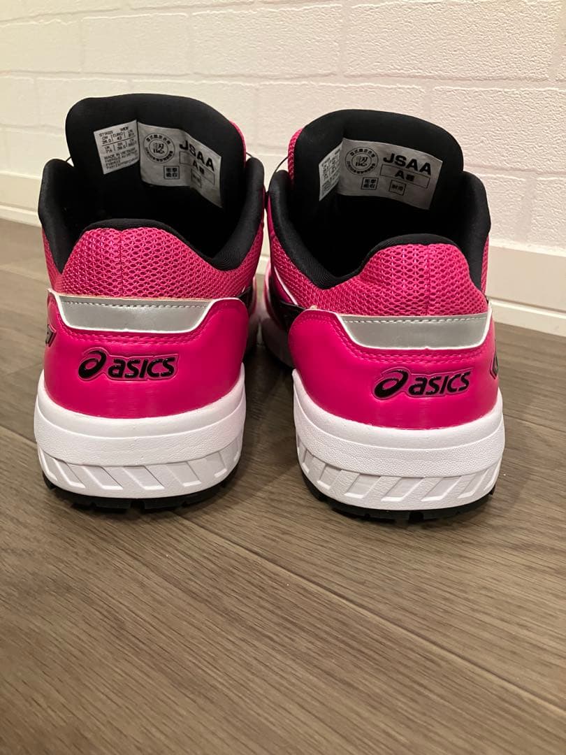 ASICS 安全靴 ピンク/ブラック