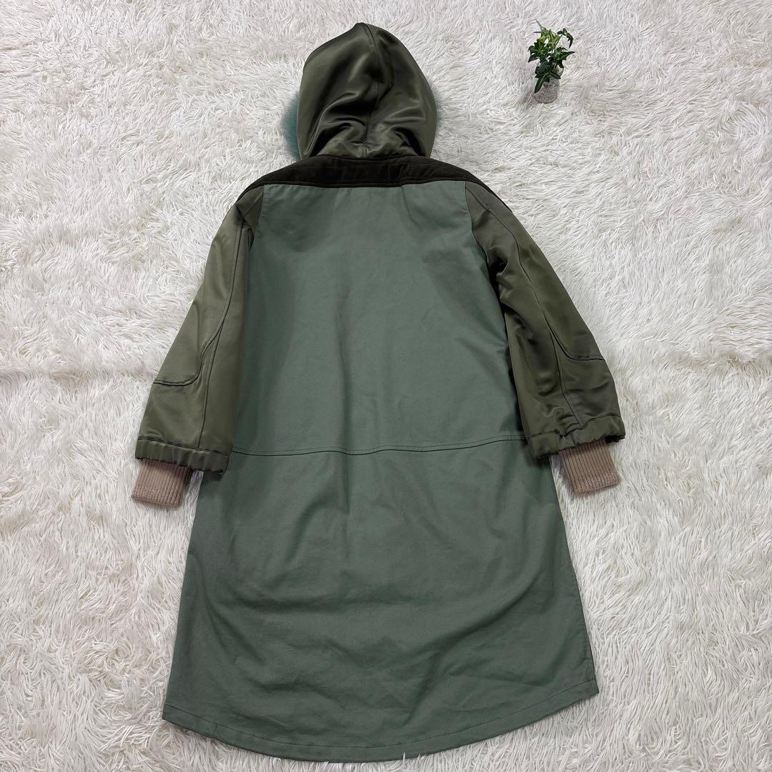 ツモリチサト　モッズコート　アマモール　フォックスファー　キルティングライナー