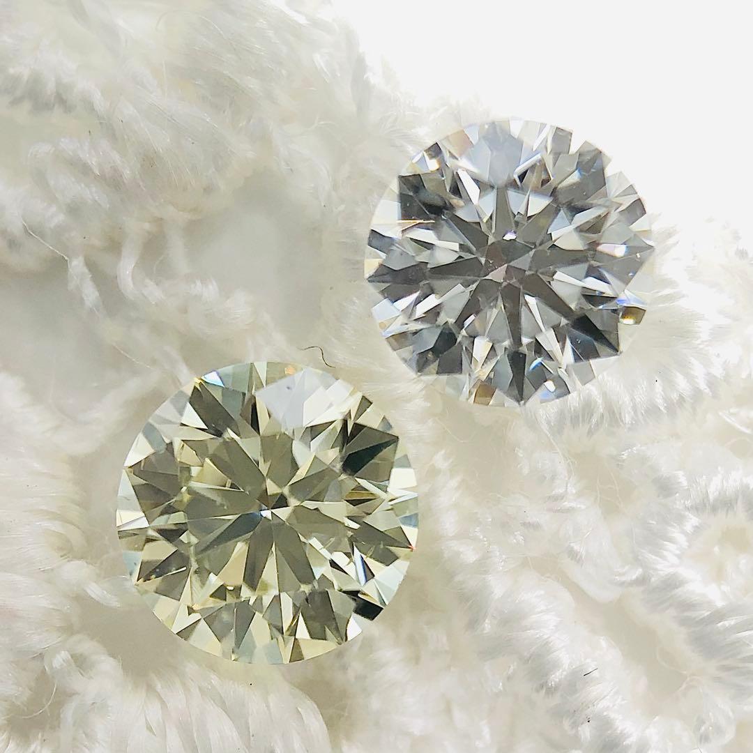 アクセサリー 0.434ct Very Light Yellow SI-1 VG