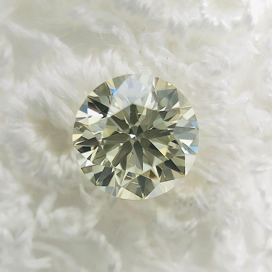 アクセサリー 0.434ct Very Light Yellow SI-1 VG