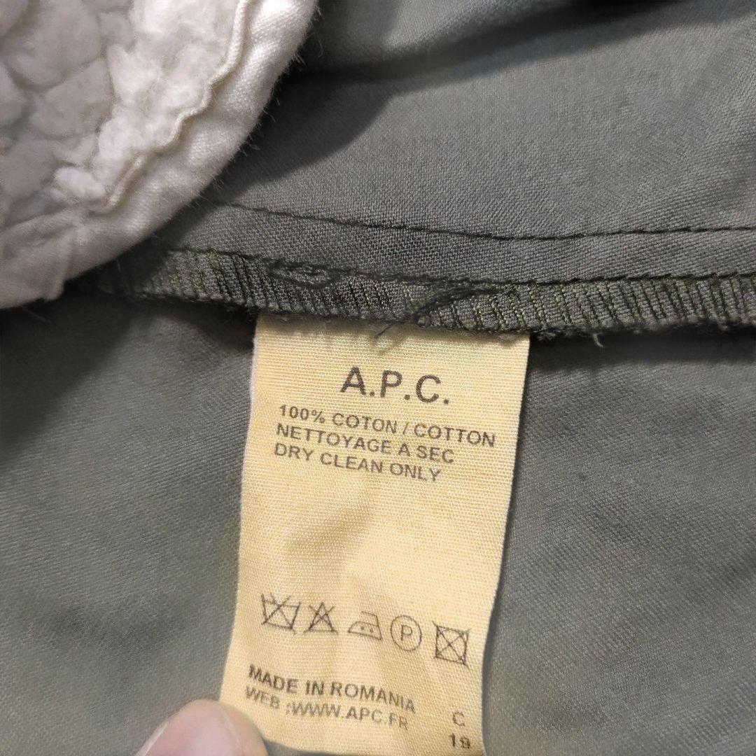 A.P.C. モッズコート ミリタリー　ユニセックスS　ルーマニア製