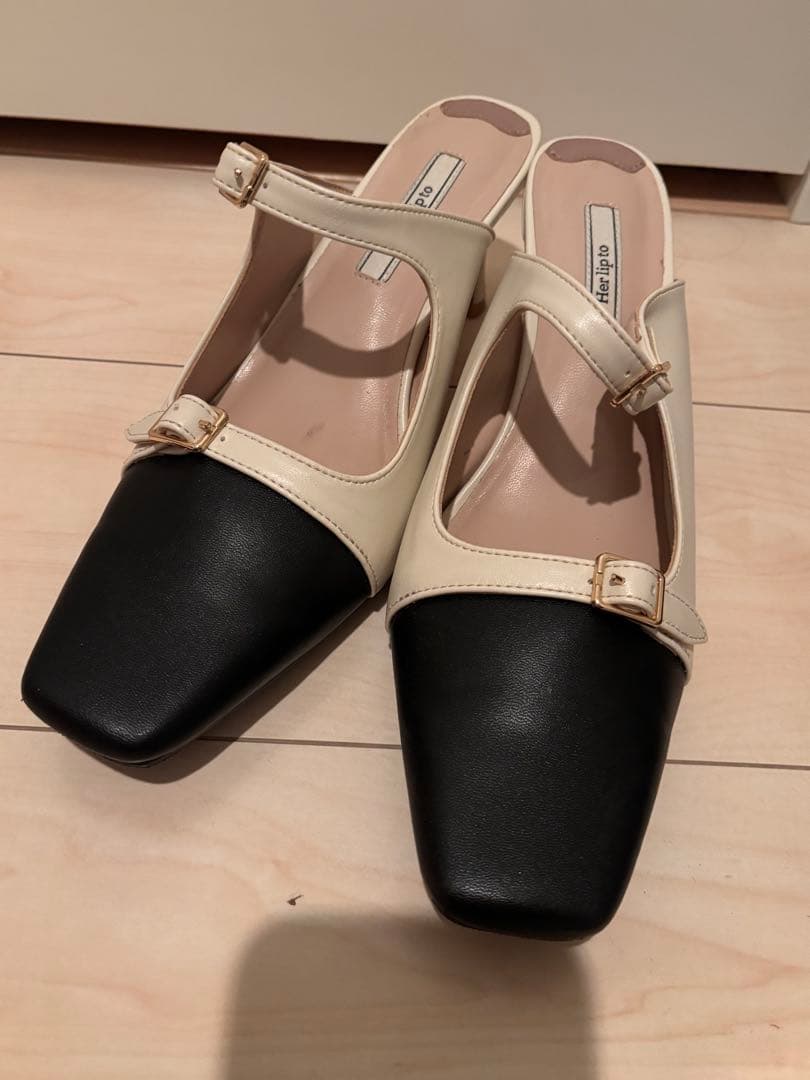 ハーリップトゥ ミュール Mademoiselle Mules - メルカリ