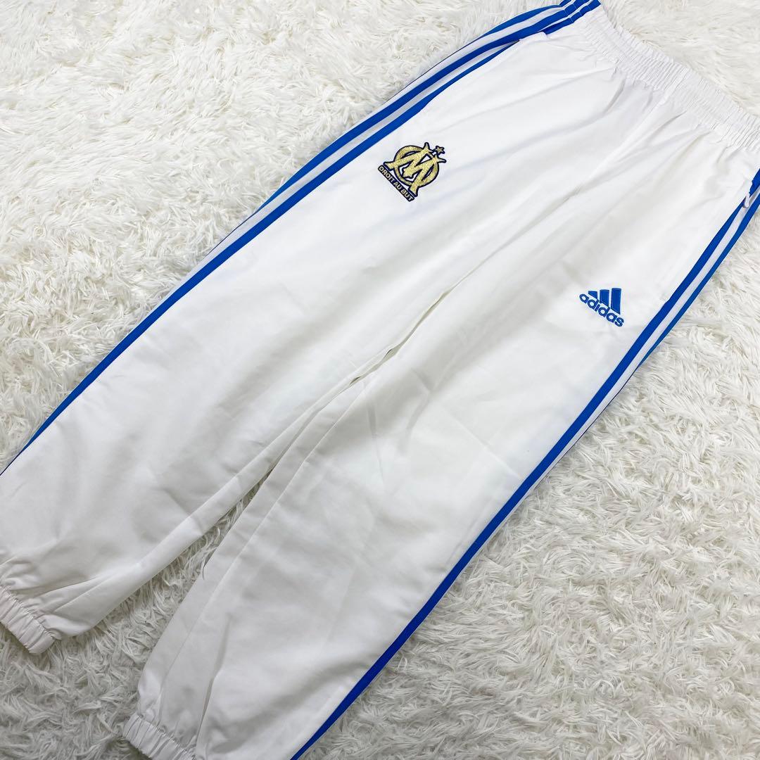 【美品】adidas オリンピックマルセイユ　ジャージセットアップ　金刺繍