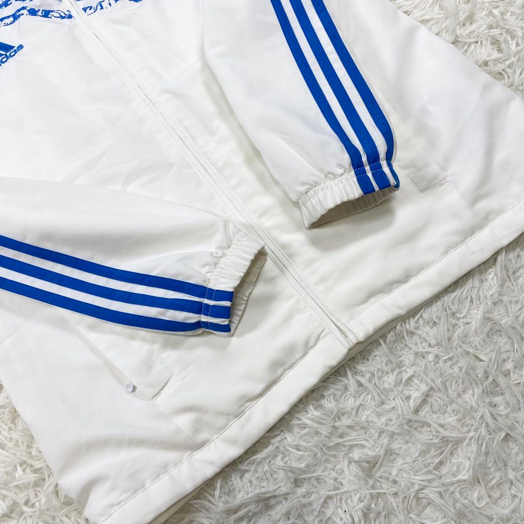 【美品】adidas オリンピックマルセイユ　ジャージセットアップ　金刺繍