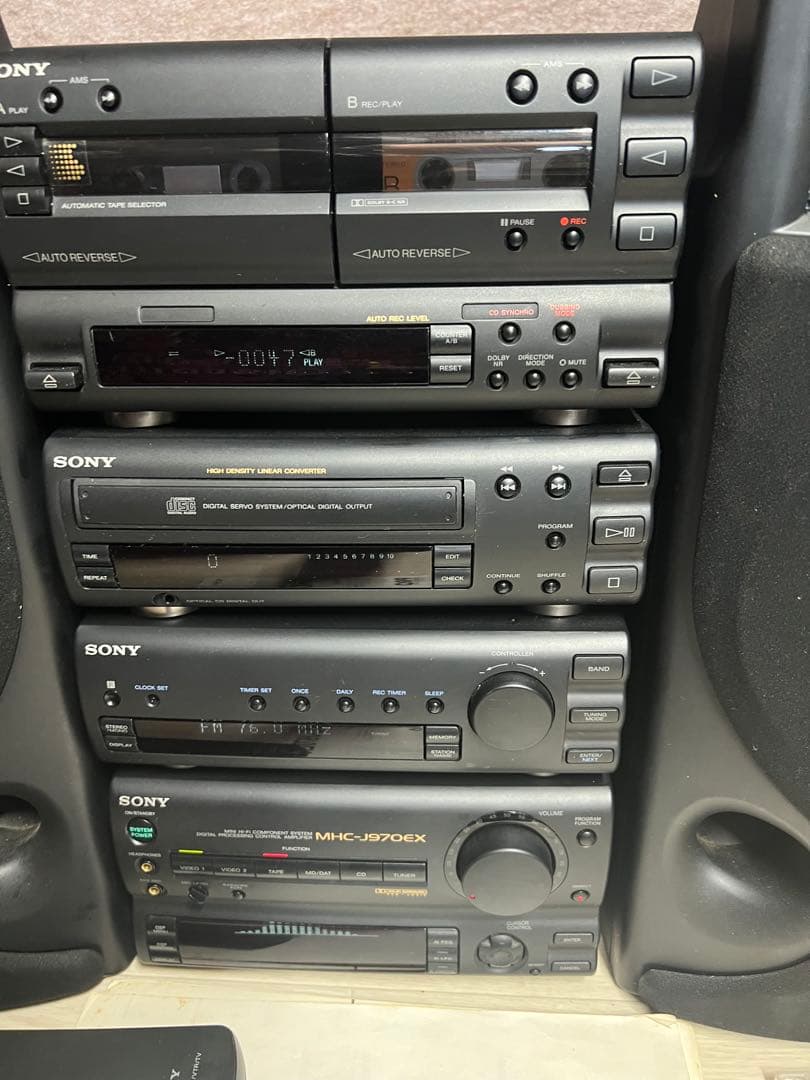 SONY システムコンポ MHC-J970EX 中古動作品メンテナンス済み