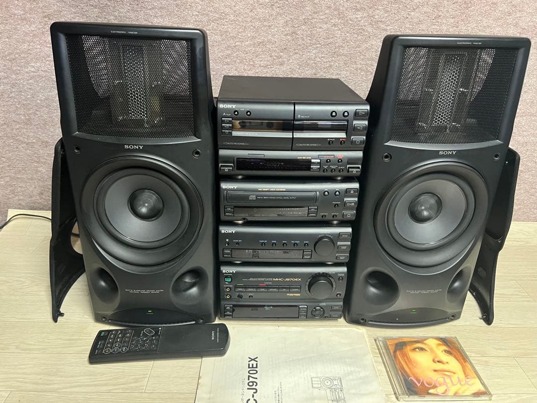 SONY システムコンポ MHC-J970EX 中古動作品メンテナンス済み