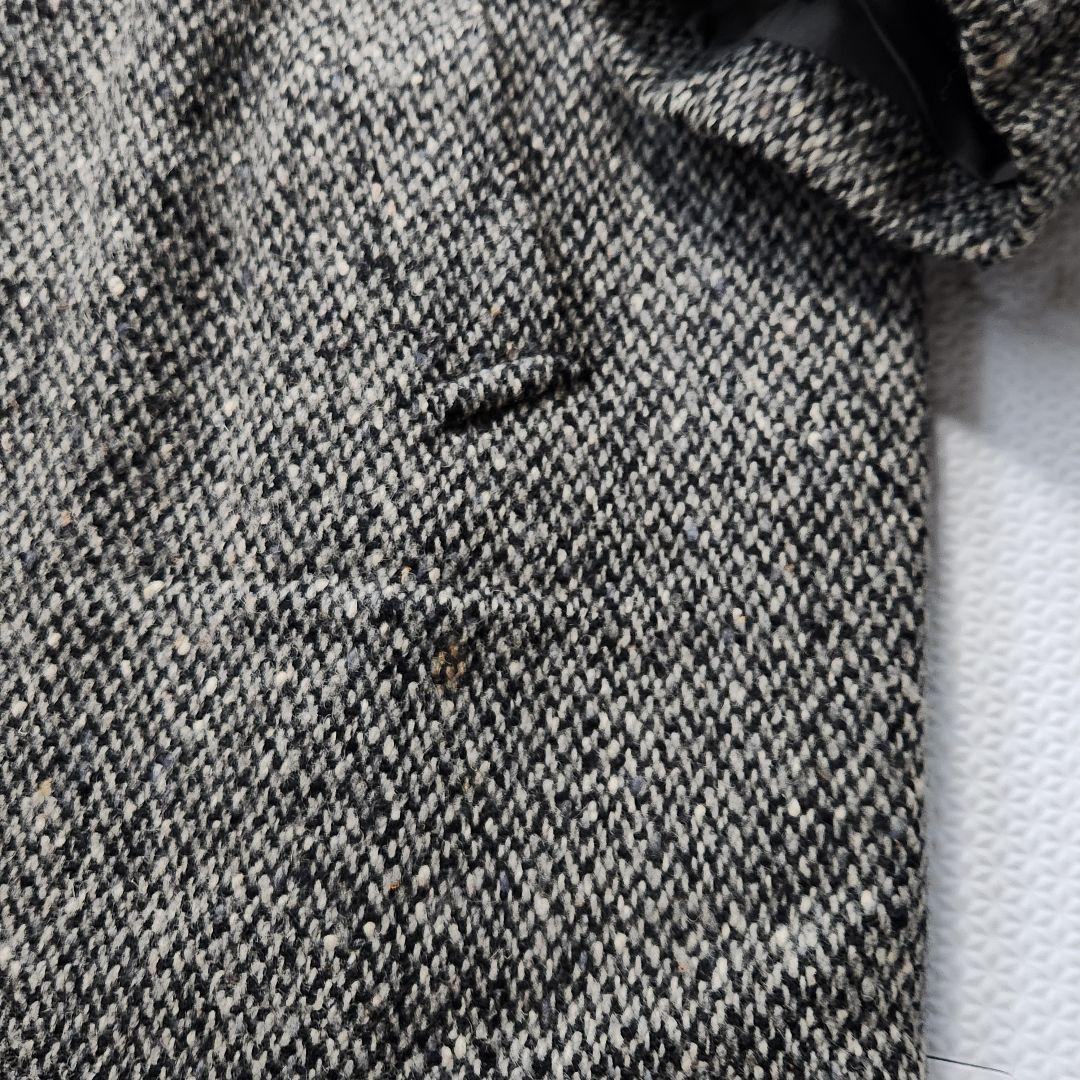 入手困難✨XXXL相当 HUGO BOSS チェスターコート ミックスツイード