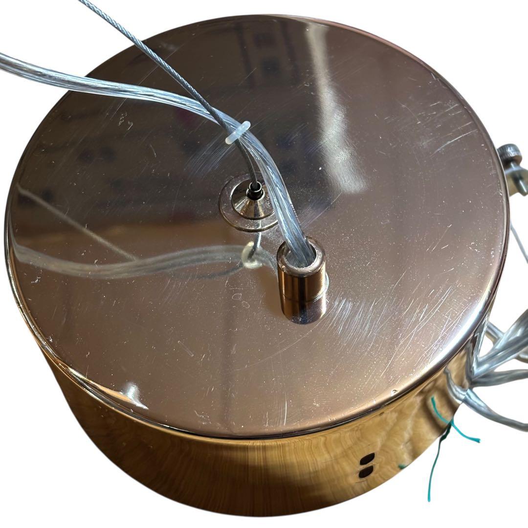 オーブ バブルシャンデリア ゴールド色 オーロラ ペンダントライト 10灯