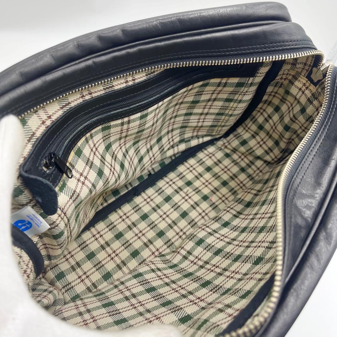 【極希少】POTER ￼カメラバッグ オールレザー ショルダーバッグ 黒 美品