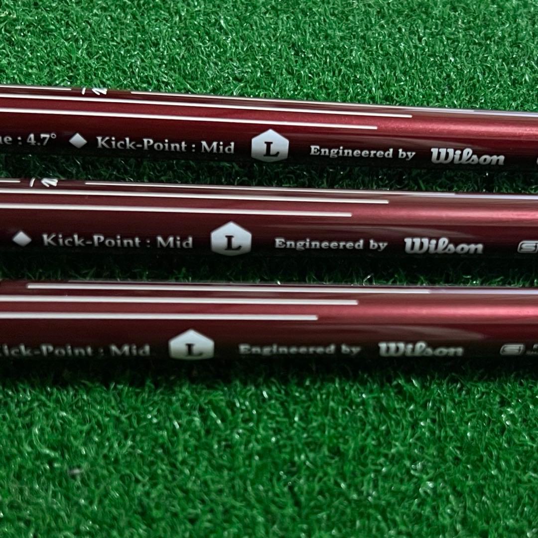 美品 ウィルソン ティアラモーダ クラブセット 8本 L 初心者向け 即ラウンド