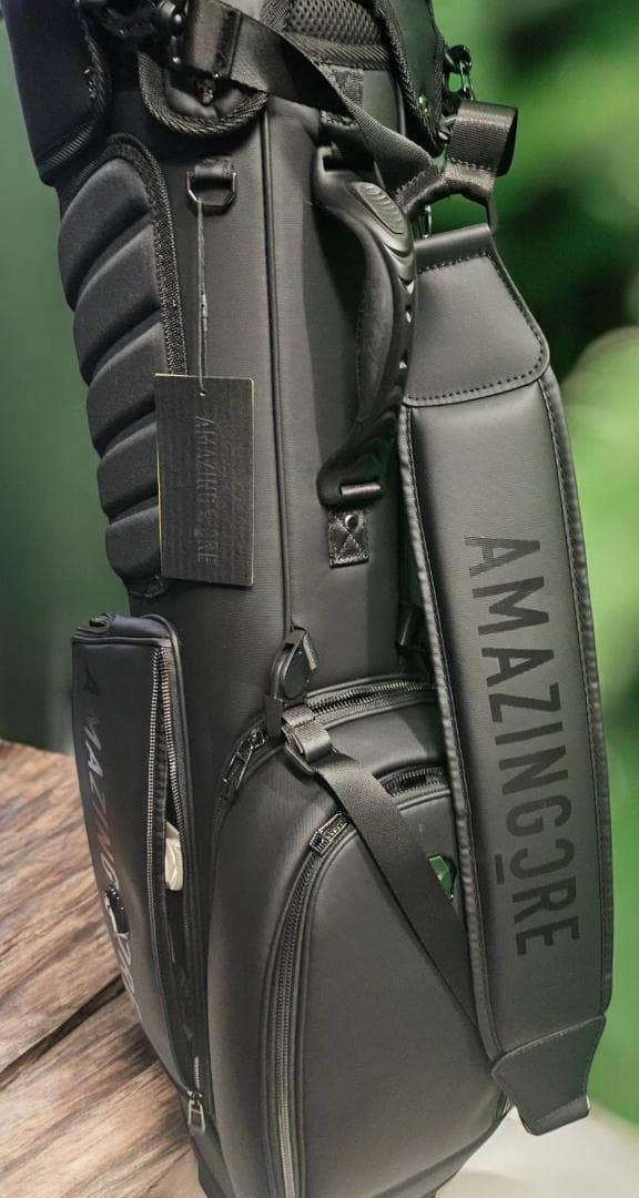 送料無料/新品未使用 AMAZINGCORE 軽量スタンド式ゴルフバッグ-正規店