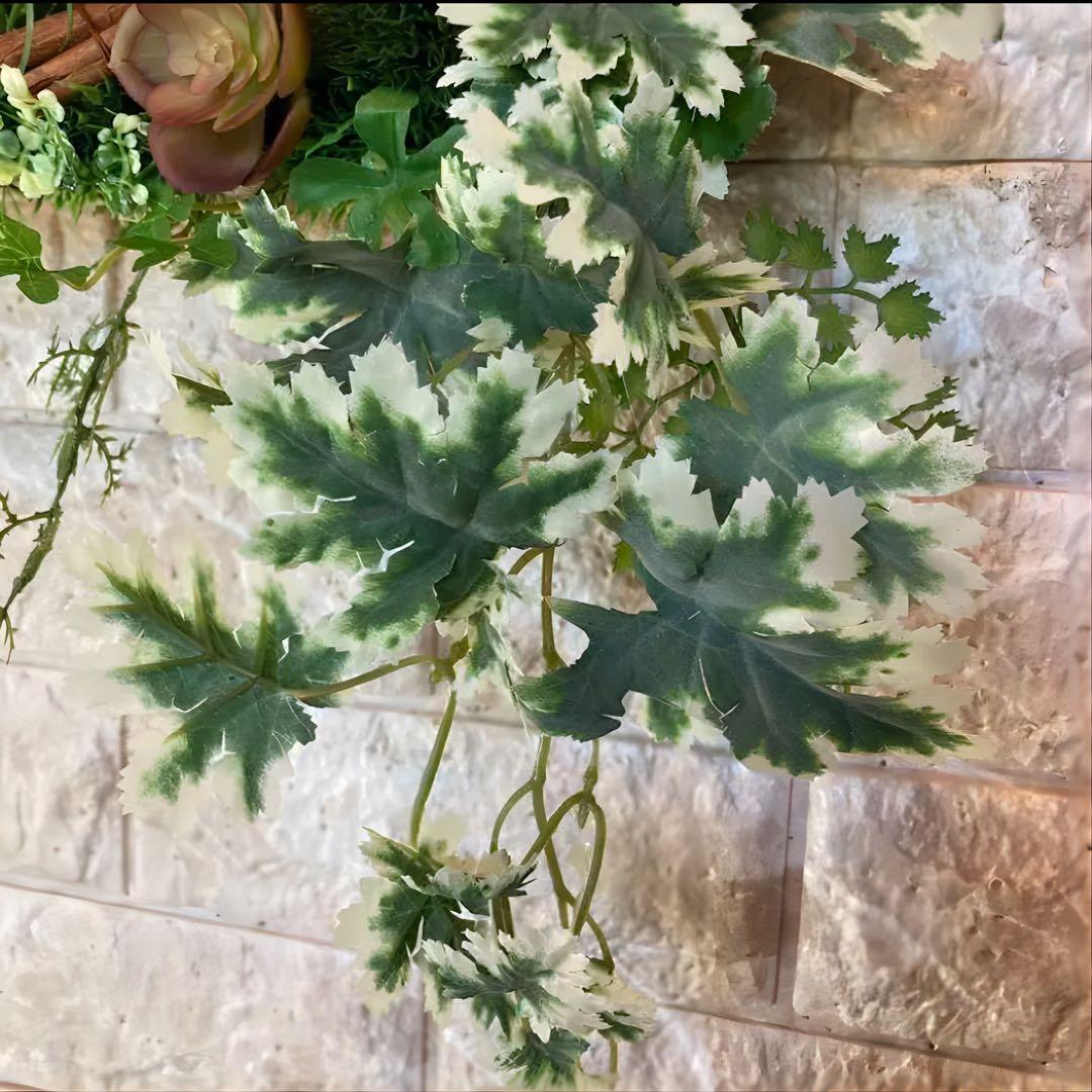 光触媒　人工観葉植物　ウォールグリーン　フェイク　フラワー　壁掛け　40557