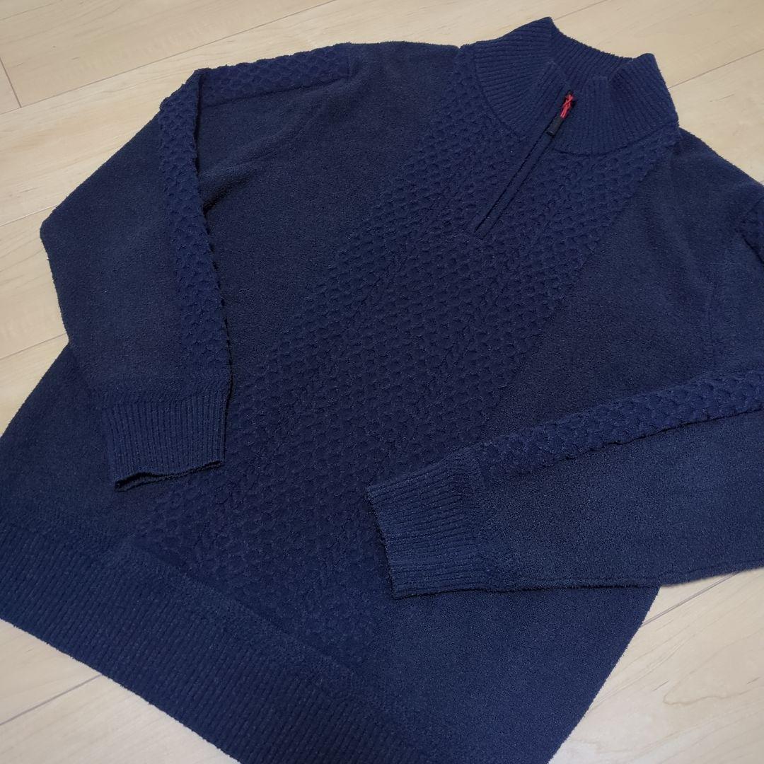 ★美品★BRIEFING ブリーフィング　ハーフジップ ニット　セーター