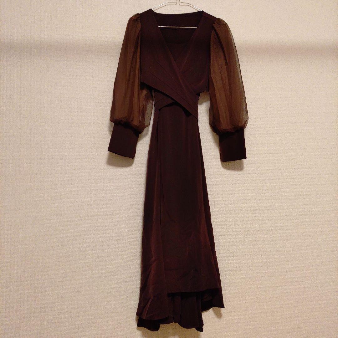 美品♡ドリードール クロスデザインドレス 結婚式 オケージョン