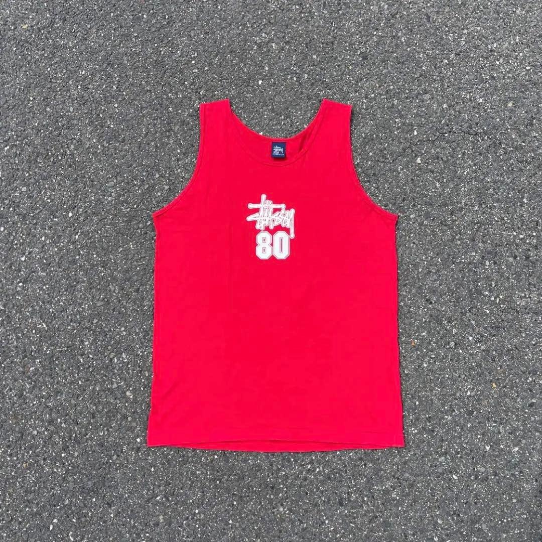 幻級】old stussy 80〜90s タンクトップ 入手困難 希少カラー - メルカリ