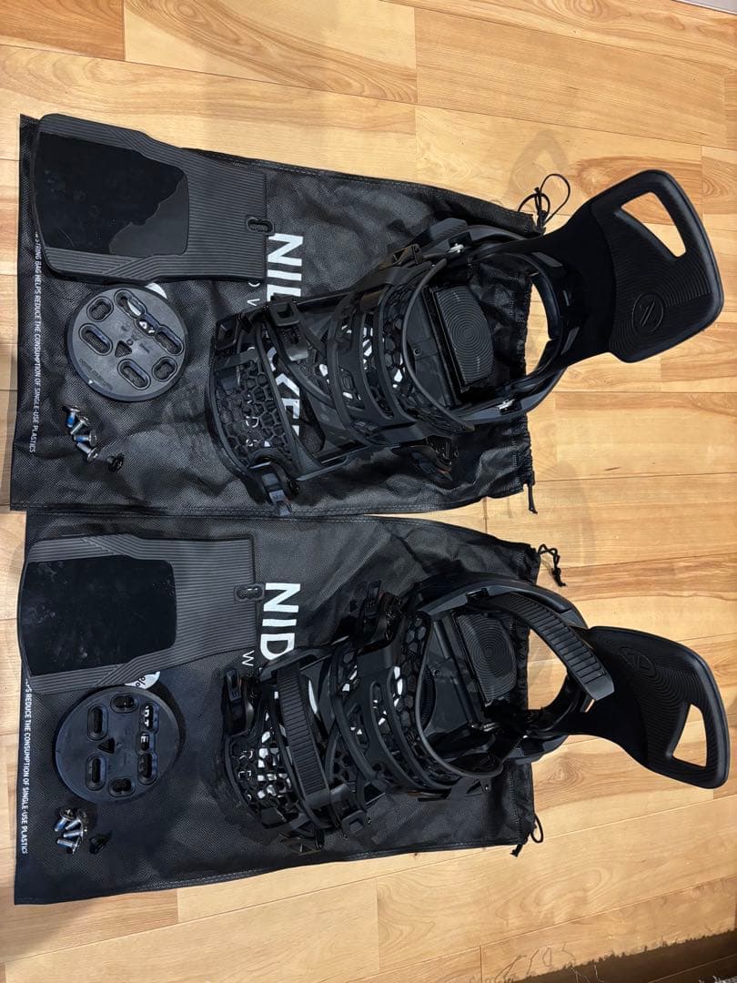Nidecker スノーボード ビンディング ブラック