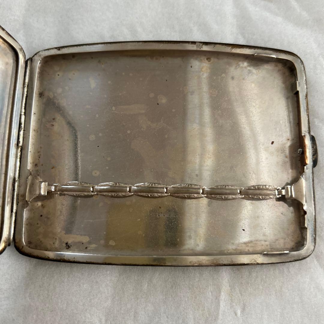 アンティーク シルバータバコ／カードケース