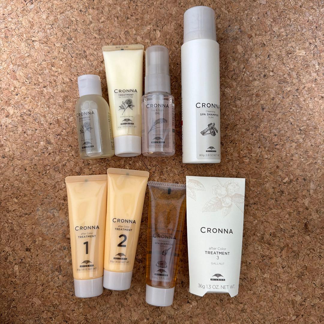 ミルボン　クロナ　フルラインナップセット