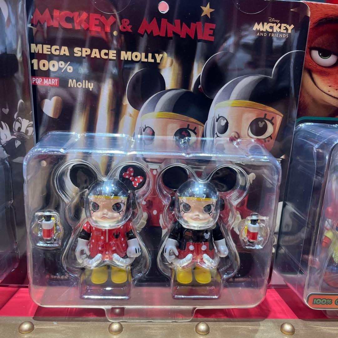 上海ディズニー popmart MEGA SPACE MOLLY 100% - メルカリ