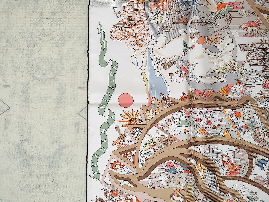 エルメス HERMES カレ 90 《アカデミア・イピカ》