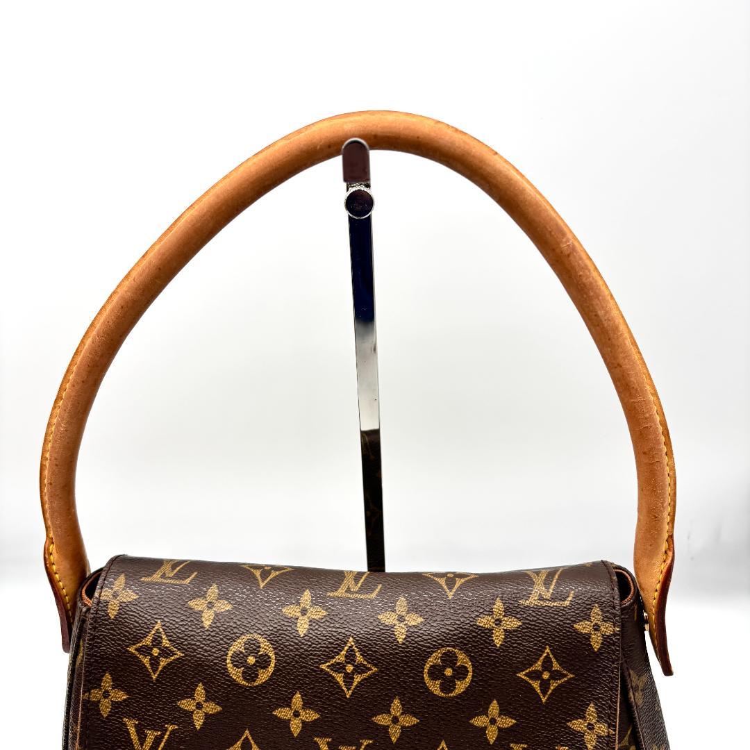 【美品】ルイヴィトン モノグラム ミニルーピング ハンドバッグ M51147