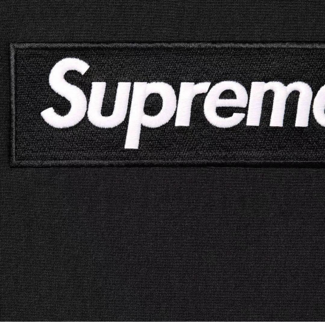 Supreme ブラック フーディ 2024年モデル