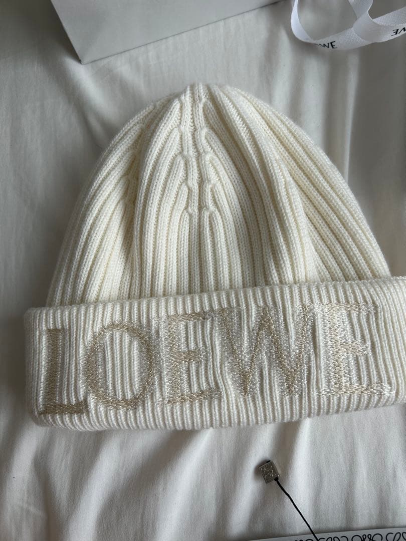 「値下げ中」LOEWE ロエベ　ビーニー　ニット帽