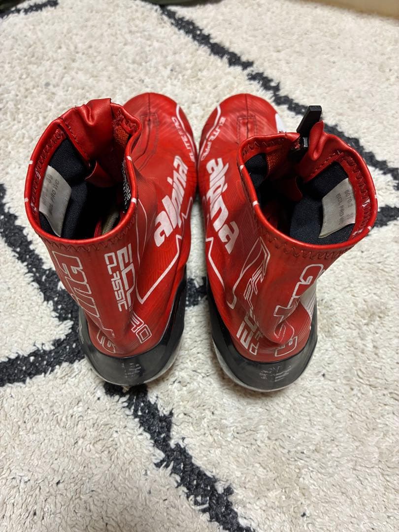 alpina クロスカントリー ブーツ EU39 - メルカリ