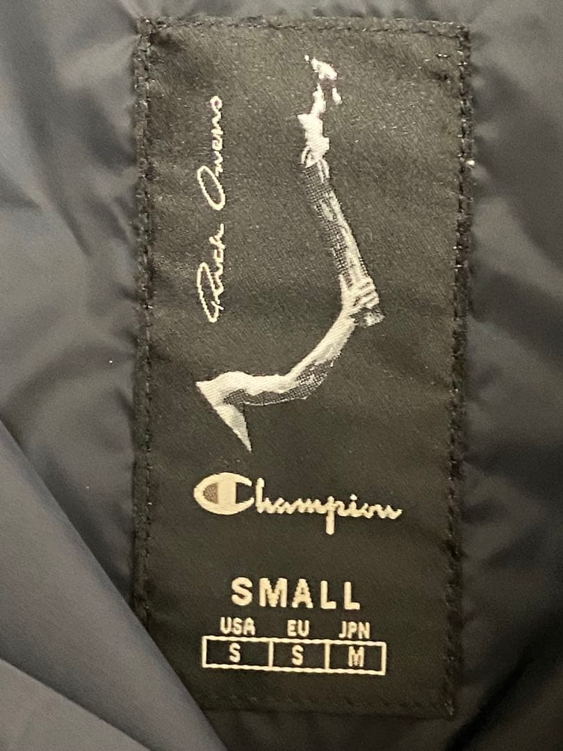 RICK OWENS Champion Parka フード コート ナイロン