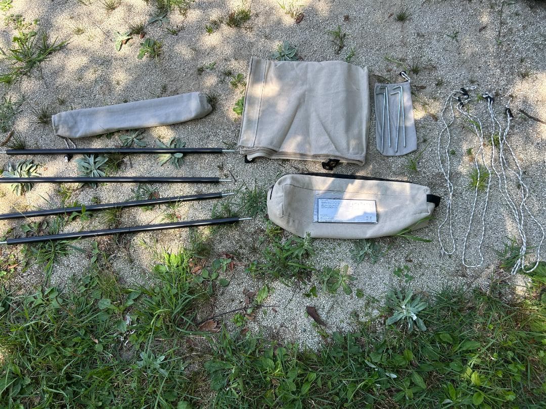 (わさ)スノーピークのアメニティータープ（TP-851SR)+おまけ