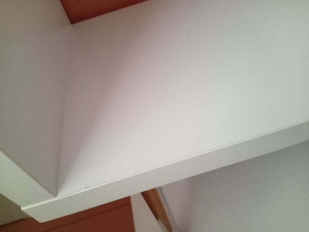 関東 非対面 2台セット 本棚ホワイトオープンシェルフ ラックおもちゃ収納棚