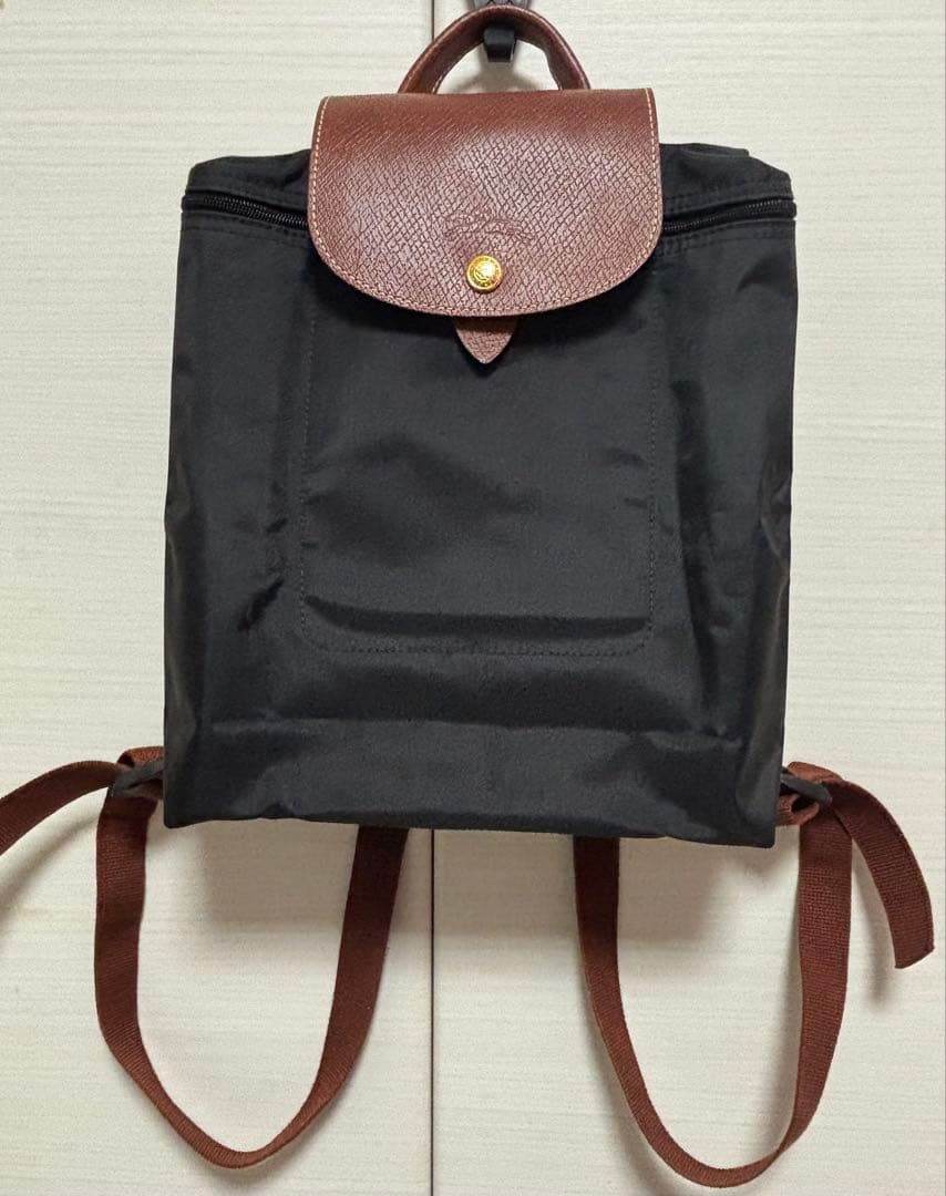 LONGCHAMP ロンシャン リュック　ブラック