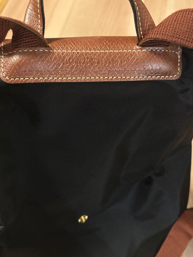 LONGCHAMP ロンシャン リュック　ブラック
