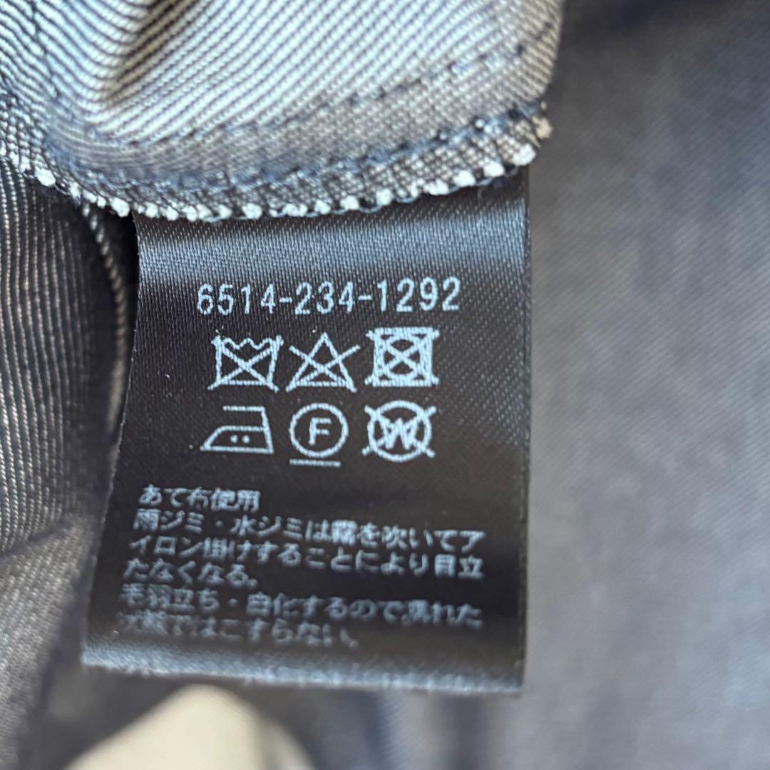 Drawer✨2023SS コットンシルクオールインワン　七分袖　インディゴ　S