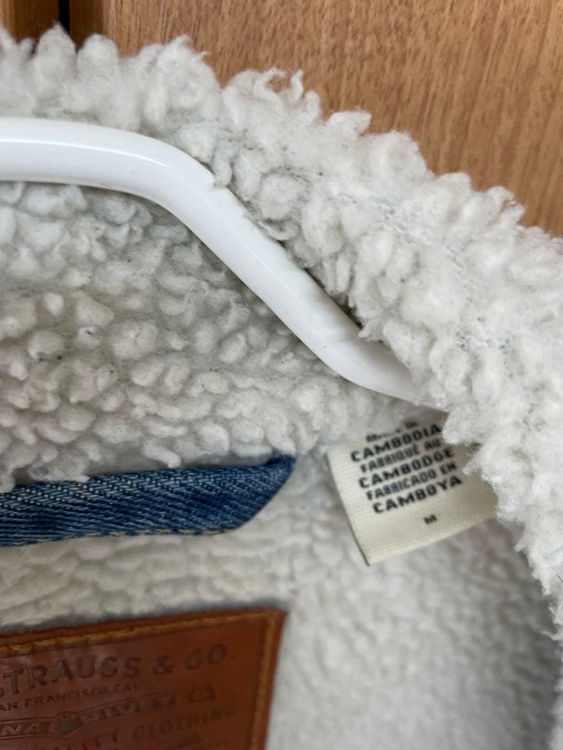 LEVI'S PREMIUM ファーストモデル ボアデニムジャケット 1st