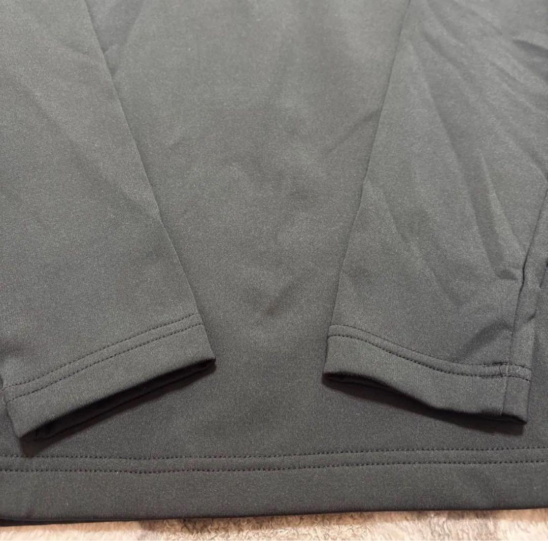 デサントゴルフ　ハーフジップ　長袖ゴルフシャツ　Sヒートナビ メンズゴルフウェア