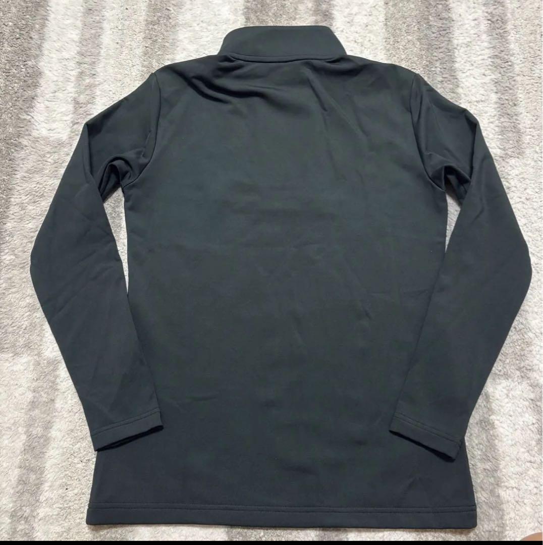デサントゴルフ　ハーフジップ　長袖ゴルフシャツ　Sヒートナビ メンズゴルフウェア