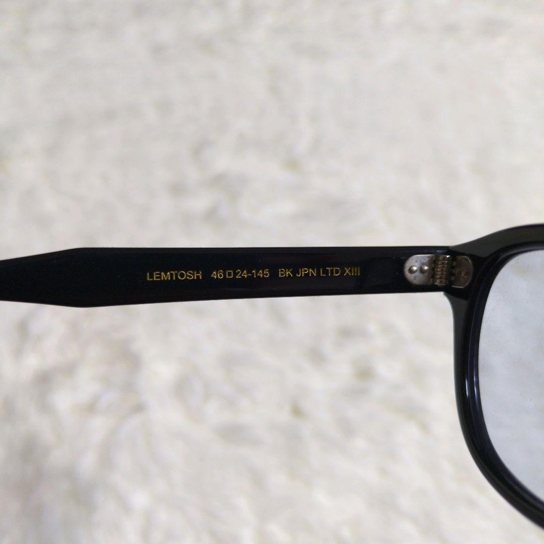 モスコット レムトッシュ ブラック アジアンフィット JPN LTD XIII