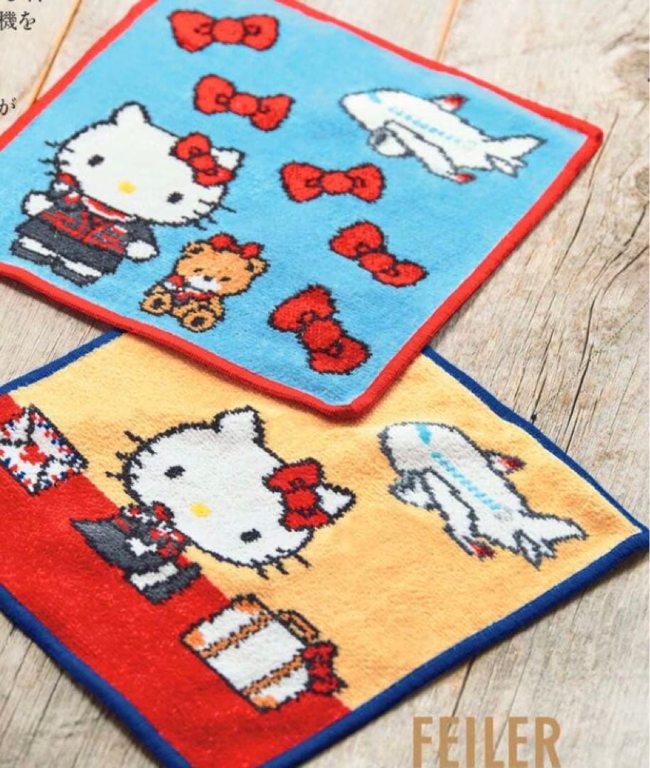 JAL フェイラー CA ハローキティ ハンカチセット - メルカリ