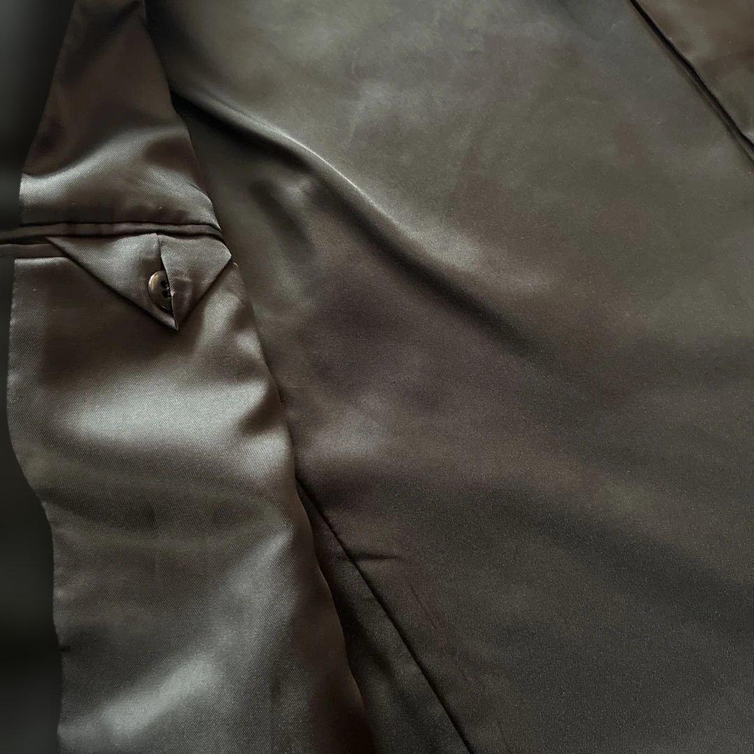 ヴィンテージ カシミヤ100%コート 黒